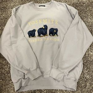 Brandy Melville Oversized crewneck